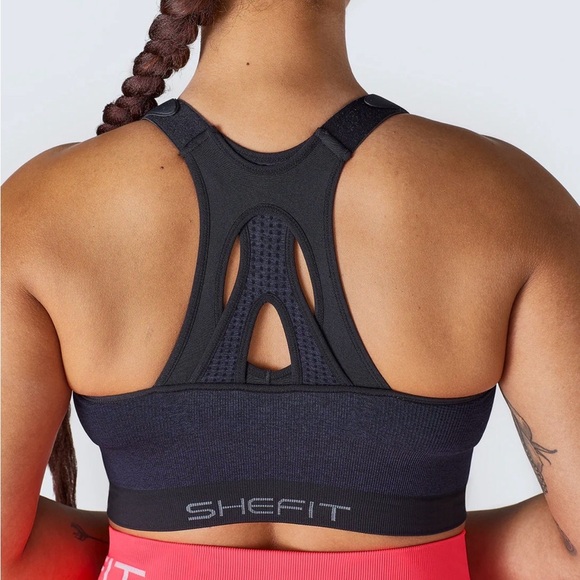 Shefit Womens Adjustable Sports Bra Size XS Workout Gym Athletic Fitness - Picture 2 of 8